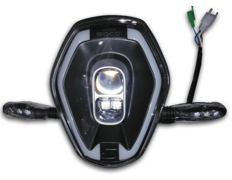 Electric Motorcycle Original Headlamp Tail Front and Rear Turn Direction for Super Soco Ts Tc