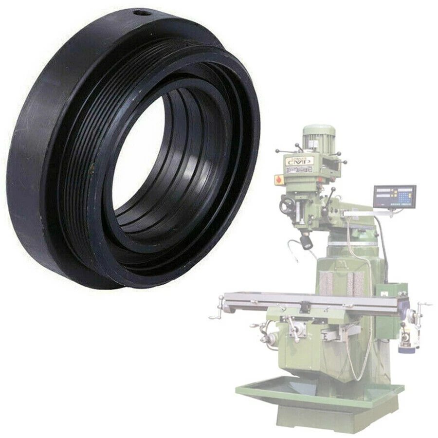 Moinho Parte Fresadora r8 Spindle Cover Porca Bloqueio Porca Frente B133 Bridgeport Cnc Fresagem Máquina Torno 1pc Novo
