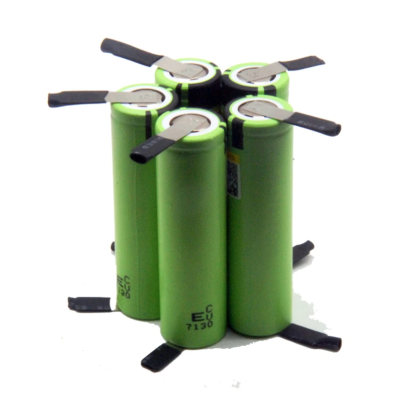 

300PCS liitokala 18650 3400 Battery 3400mAh 3.7V NCR18650B Rechargeable Li-ion Battery for Flashlight +DIY nickel