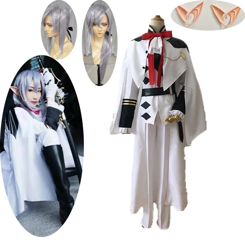 Ferid Bathory: O Uniforme Completo de Cosplay de Owari no Seraph – Sua Escolha Ideal para Halloween e Convenções
