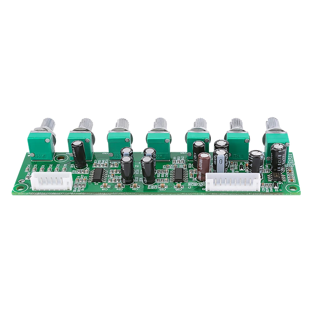 AIYIMA 5.1 Home Theater Preamplifier Tone Board 6 Channel Independent Tone Control Bass Frequency Adjustment Auto Mute DC15-35V