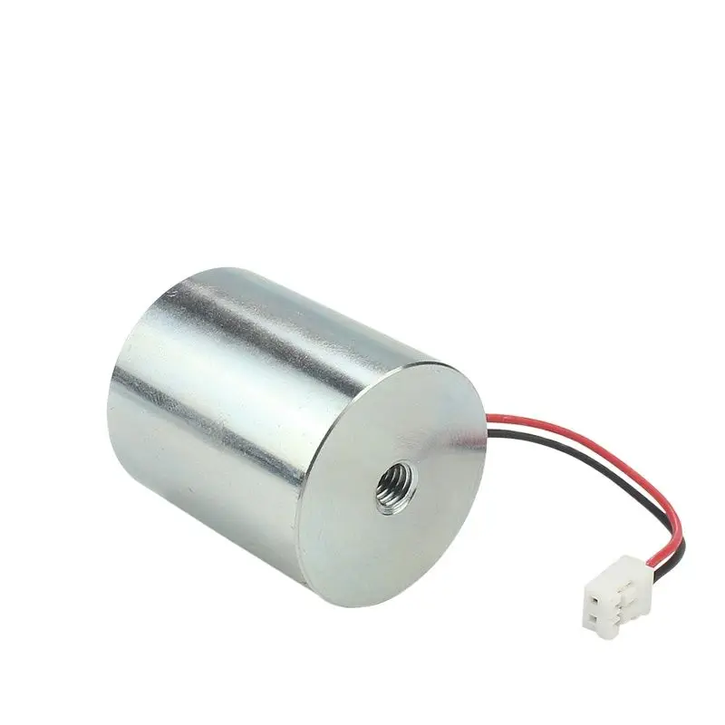 25/29 Năng Lượng Không Từ Tính Nam Châm Điện DC12V Nhỏ Đế Cuộn Lực Từ 7Kg Nâng Nam Châm Điện