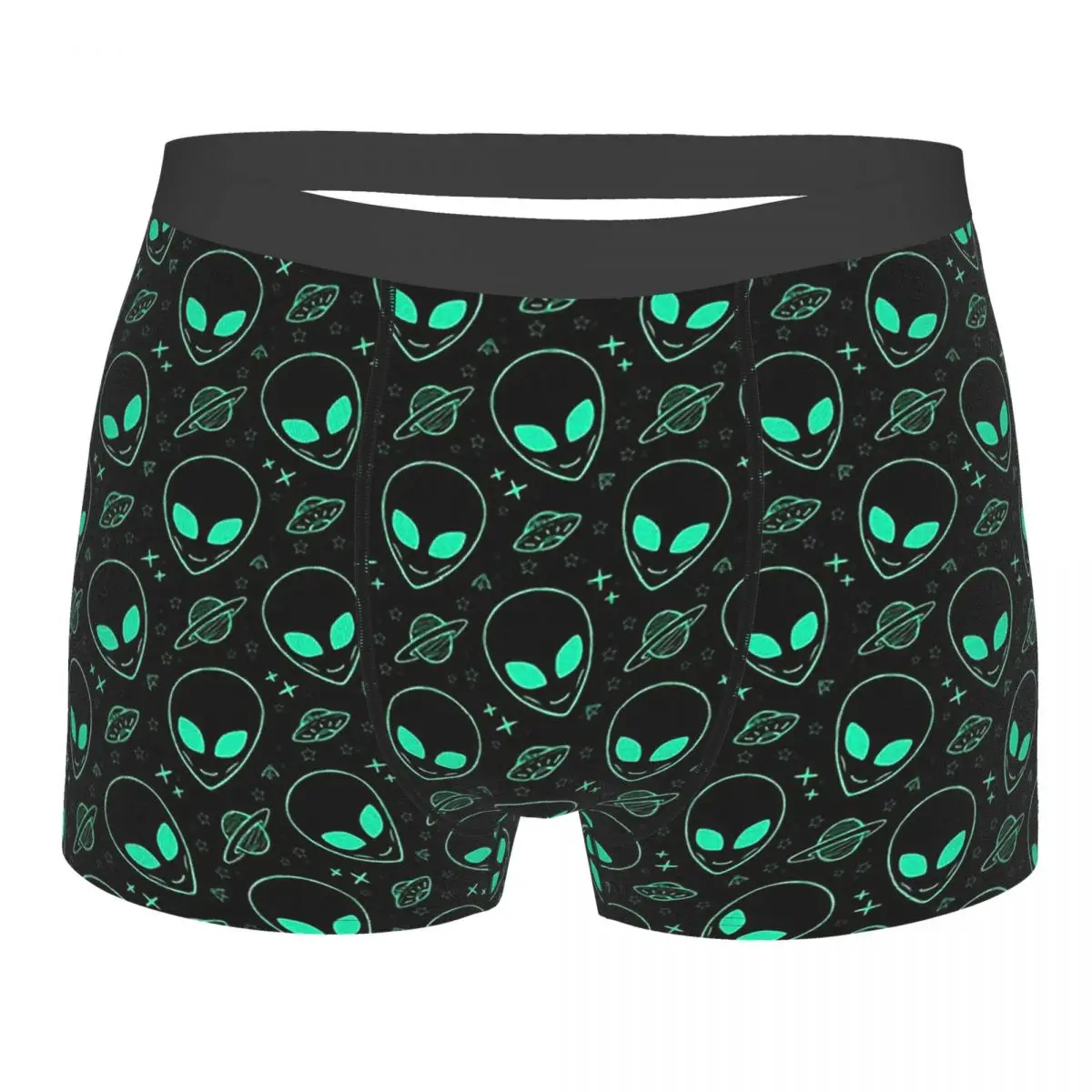 

Alien Pattern Alien Ripley Space Horror Movie Underpants Breathbale Panties Man Underwear Print Shorts Boxer Briefs