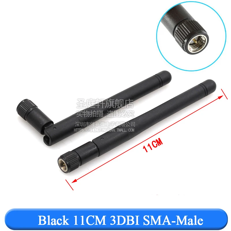 1PCS 2.4GHz 6dBi/3dbi WIFI Antenna 2.4G Antenna Aerial RP-SMA Bluetooty Male Female Wireless Router Connector WLAN/WiMAX/MIMO