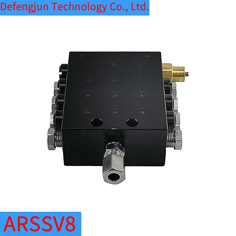ARSSV Progressive Butter Dispenser 6 Nozzle Oil Separator Oil Distributor Progressive Distributor Integral Distributor