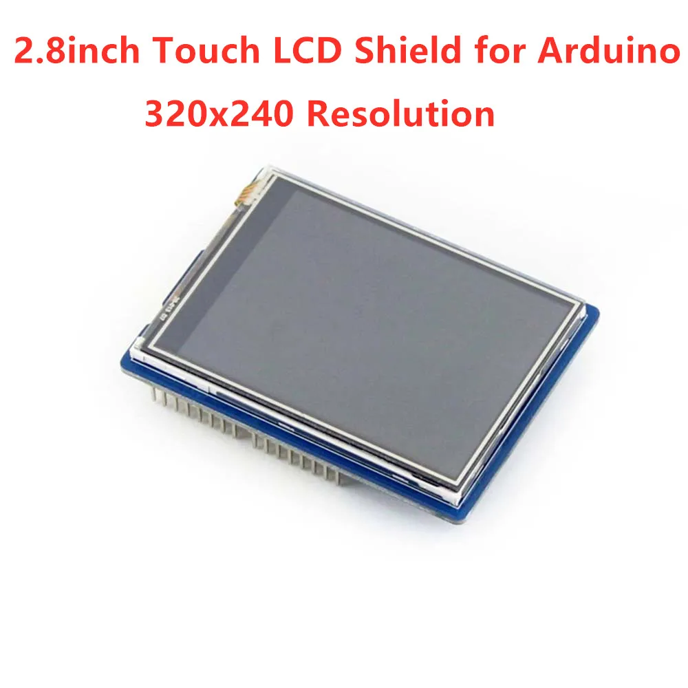 RealQvol2.8inch TFT Touch Shield Lcd Display Screen 320*240 SPI Interface Support For , Leonardo, PLUS, NUCLEO, XNUCLEO