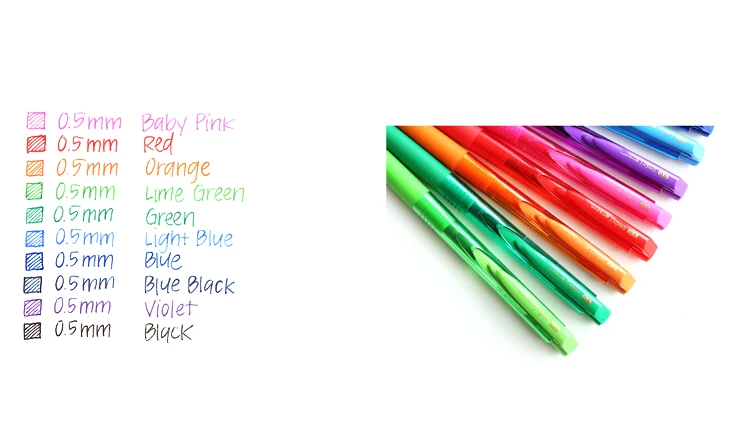 Mitsubishi Uni-ball Signo RT1 UMN155 0.5mm/0.38mm Gel Ink pen Japan 10 Color for Choose 1Pcs