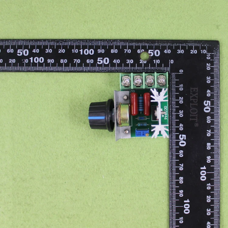 Regulador de voltaje SCR de alta potencia de 2000W, atenuadores de atenuación, controlador de velocidad del Motor, termostato, módulo regulador de voltaje electrónico