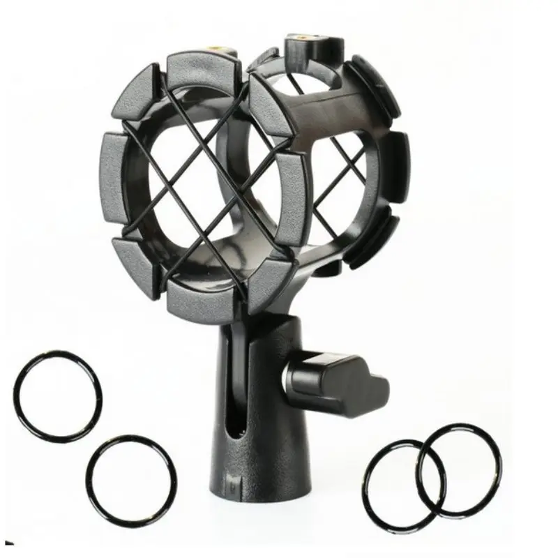 Universal Microphone Mic Suspension Shock Mount Pencil Clip Clamp Holder Stand