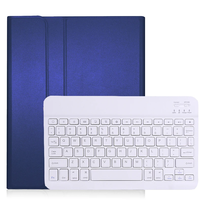 Magnetic PU Leather Case with Detachable Bluetooth Keyboard and Pencil Slot for iPad Air 4 Air 5 Keyboard Cover 2022