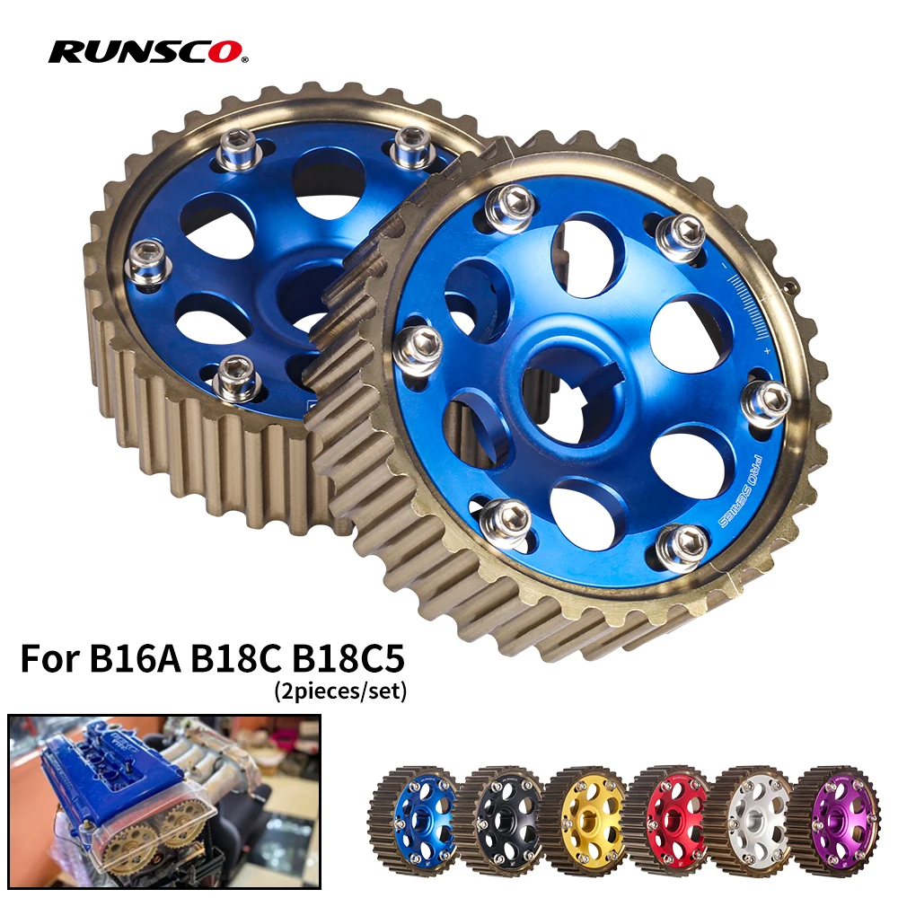 Adjustable DOHC Cam Gears Alloy Timing Gear for B16A/B16B/B18C Engine for Honda Integra Civic