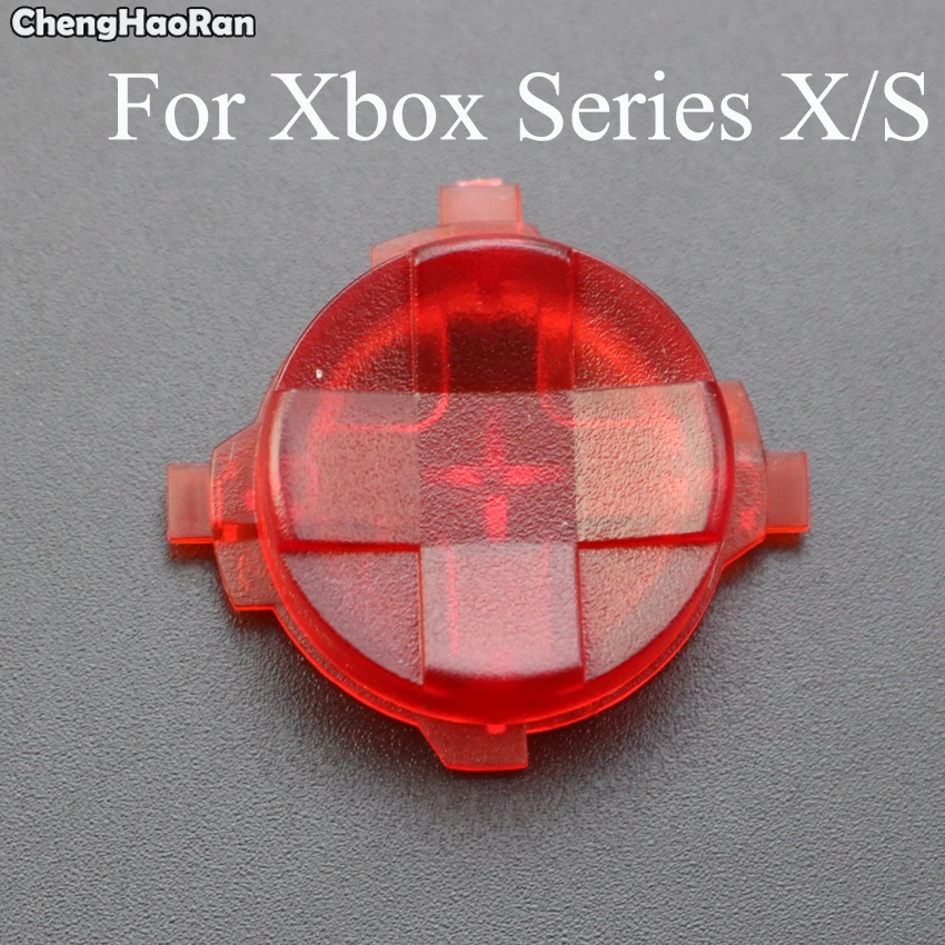 Chenghaئران ل Xbox سلسلة X/S البلاستيك thumbstick العصي التناظرية الصليب أزرار السلكية وحدة تحكم لاسلكية المقود 15 ألوان 1 قطعة