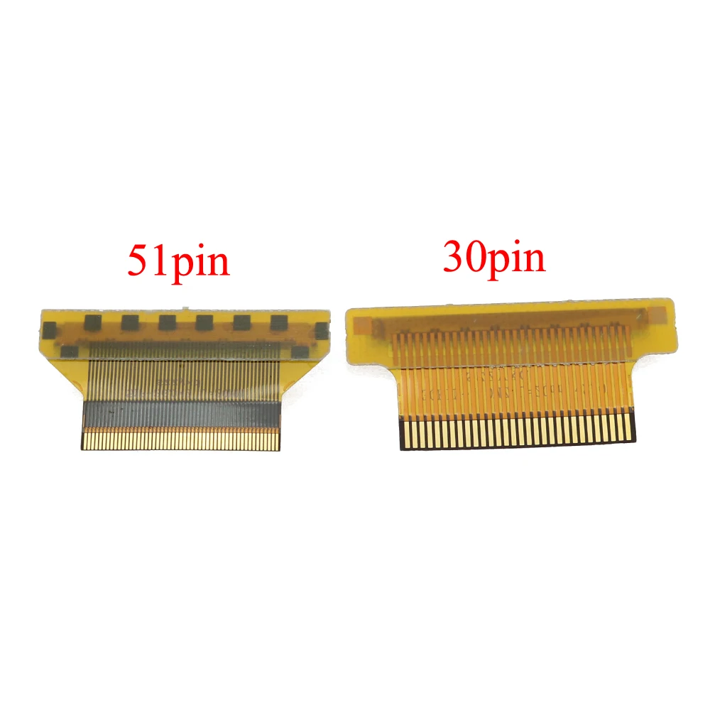 YuXi 2K 4K FPC EDP 30P 51 Pin 51PLVDS turn FPC flat cable Adapter Board Converter Connector for Samsung LG  30pins