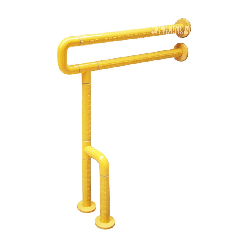 005 Anti-Skid Toilet Handrail Washroom Barrier Free Safety Grab Bar Stainless Steel Plastics Urinal Handrail Elderly Disabled