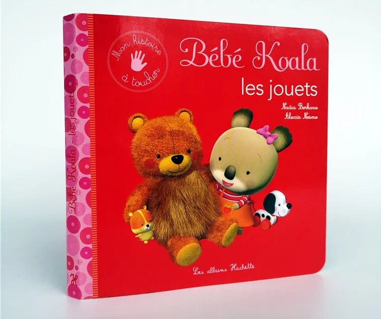 

Parent Child Kids Toddler Baby French Learning Book Early Education Bedtime Story Lovely Cute Picture Cardboard Book Age 0-3