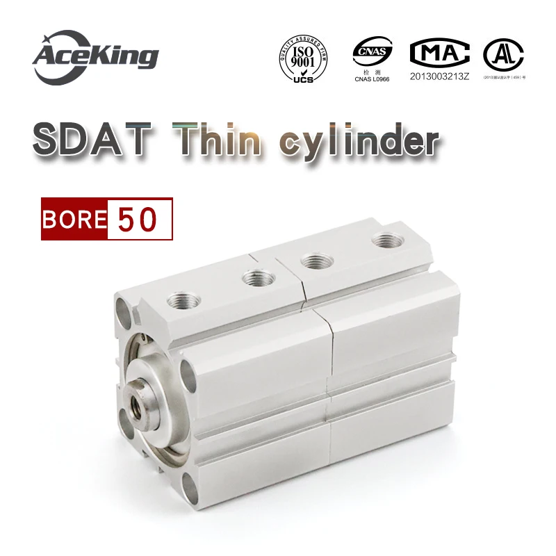 

SDAT Multi position thin cylinder double force cylinder SDAT50X5X10X15X20X25X30X40X50SB SDAT50X5 SDAT50X10 SDAT50X15 SDAT50X20