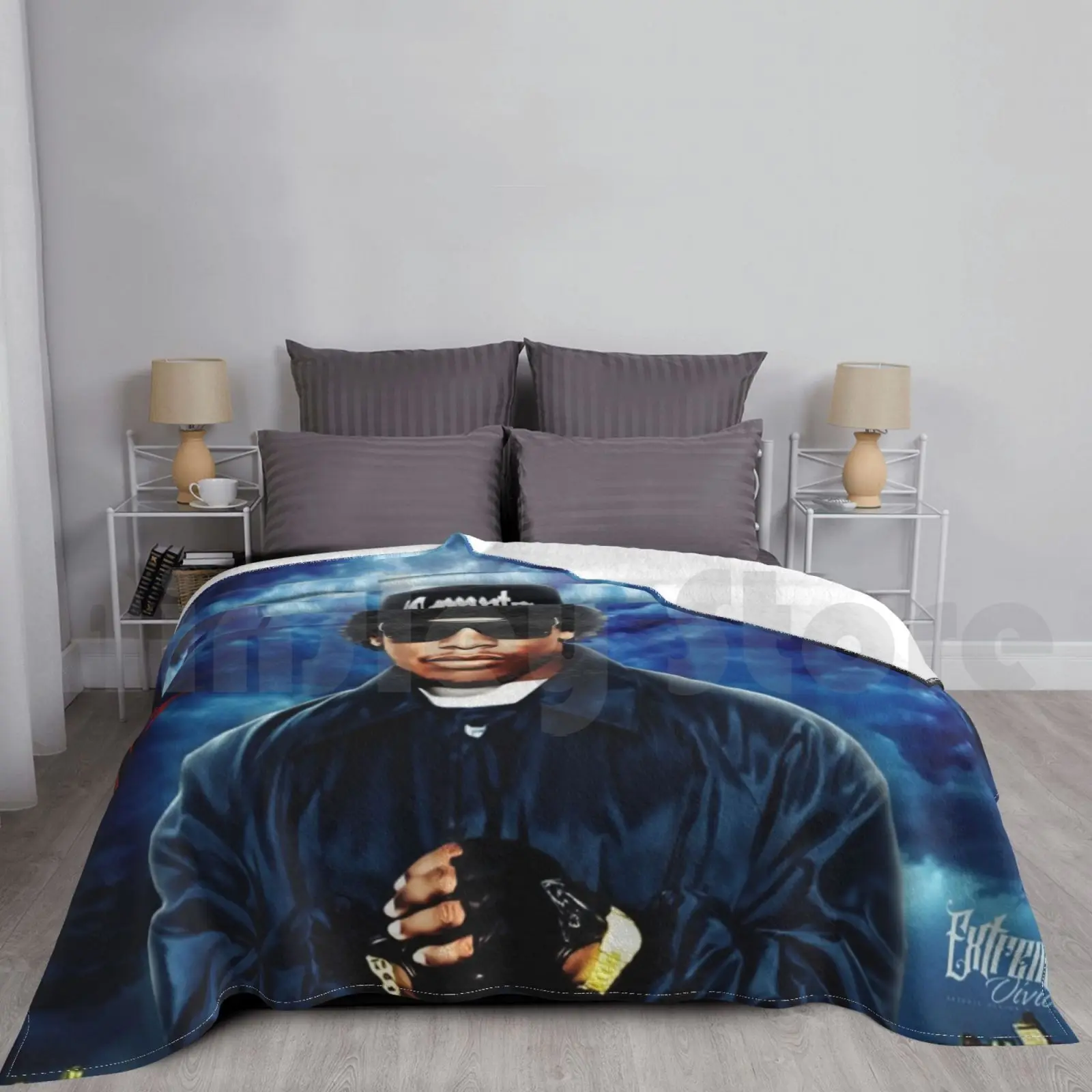 Eazy Duz It Blanket Fashion Custom Easy E Ruthless West Coast Rap Nwa