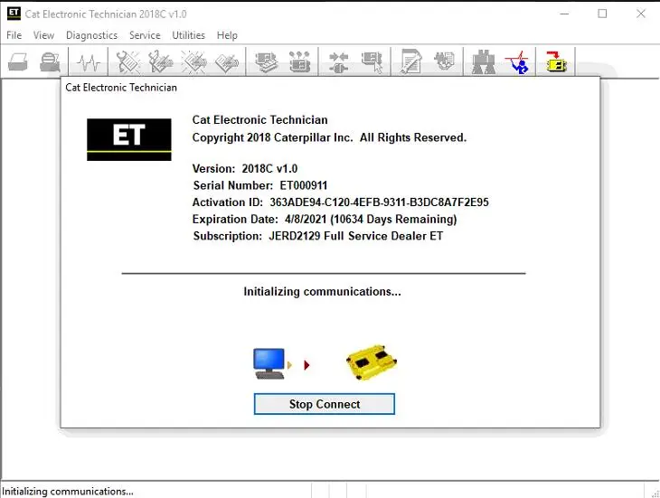 For Cat 2019C 2019A Cat ET ET3 Electronic Technician Diagnostic Excavator Software with free Unlock KeyGen Active+install video