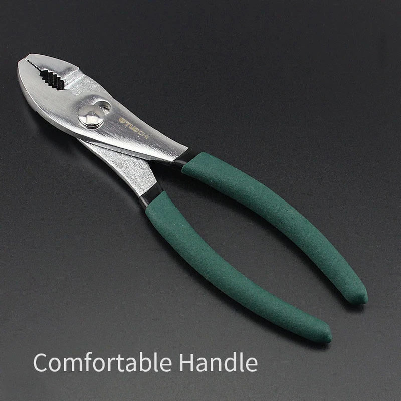 6 "8" Slip Jointคีมปรับมัลติฟังก์ชั่โลหะผสมเหล็กทนทานปั๊มจมูกแบนคีมในครัวเรือนเครื่องมือ