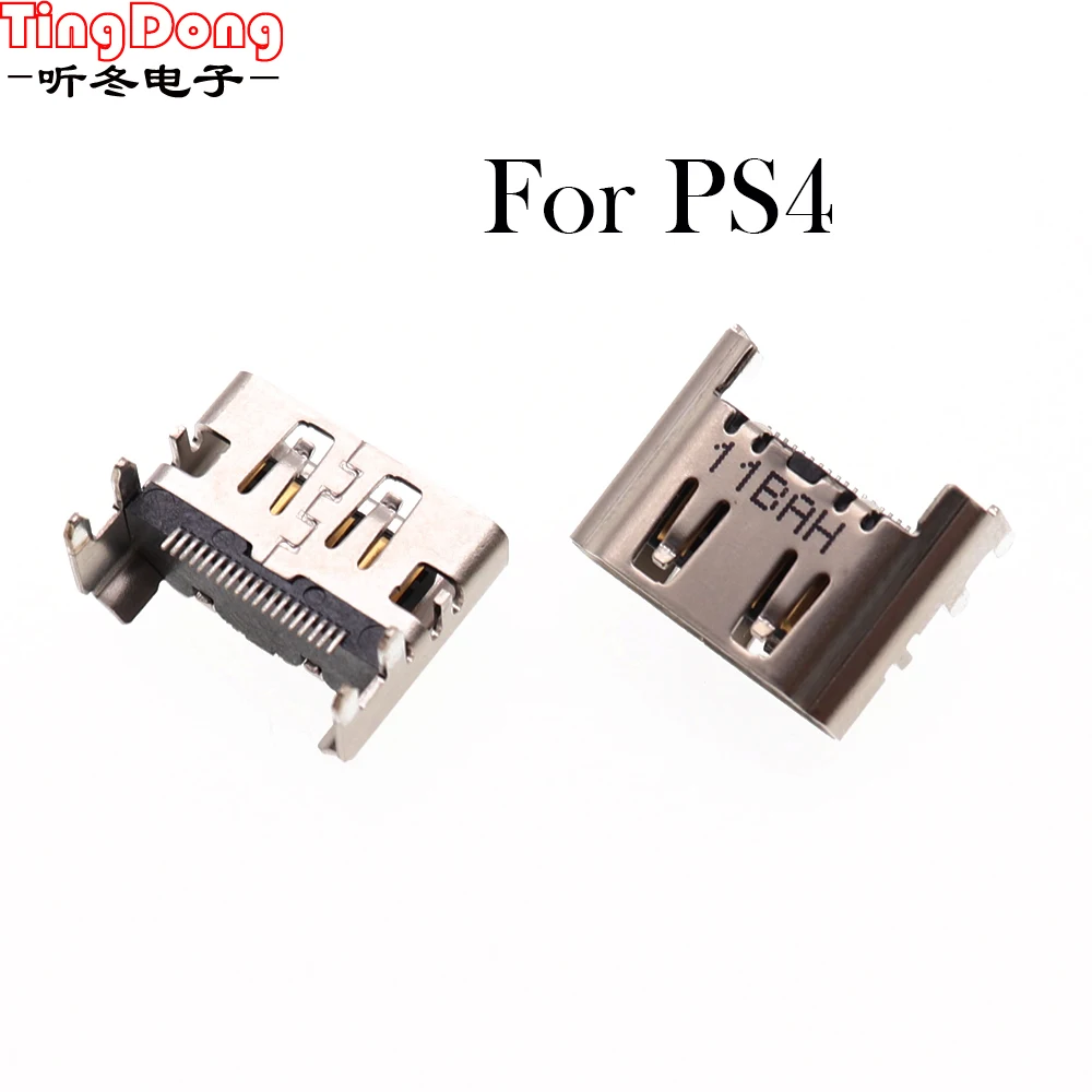 TingDong  Replacement V2 HDMI-compatible Port Socket for PS4 for ps 4 Console Repair