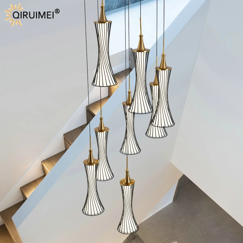 モダンなデザインの小さなledハンギングランプ屋内照明装飾的なシーリングライトリビングルームベッドルーム階段に最適です。