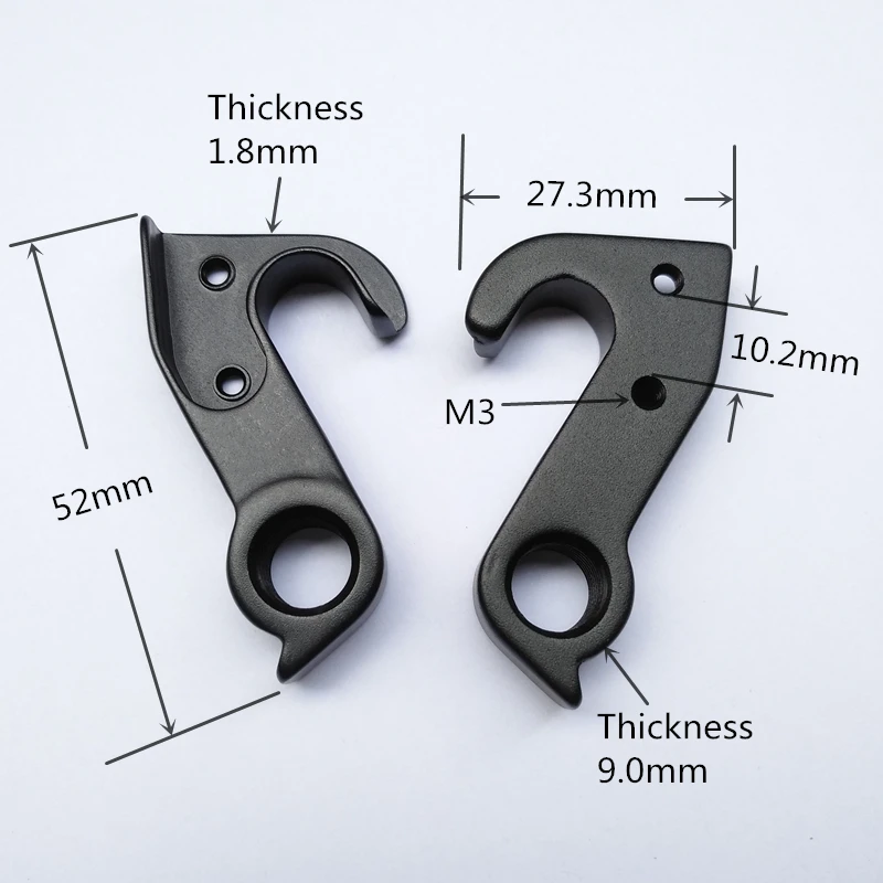 

1pc mtb Cycling alloy Bicycle Rear Derailleur Hanger Bike gear rear dropout for Canyon 2016 ultimate cf slx Canyon SLX 9.0 No.35