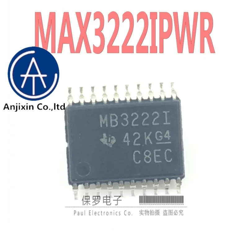 

10pcs 100% orginal new real stock Switching controller MAX3222IPWR MB3222I TSSOP-20