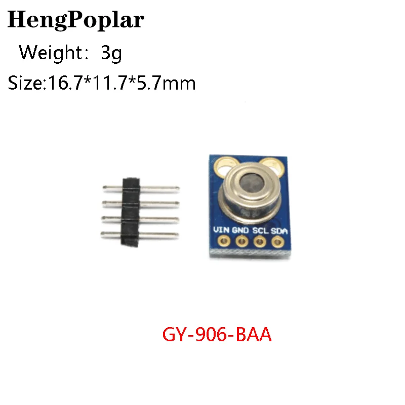 GY-906 MLX90614ESF New MLX90614 BAA BCC DCI DAA DCC Contactless Temperature Sensor Module Compatible