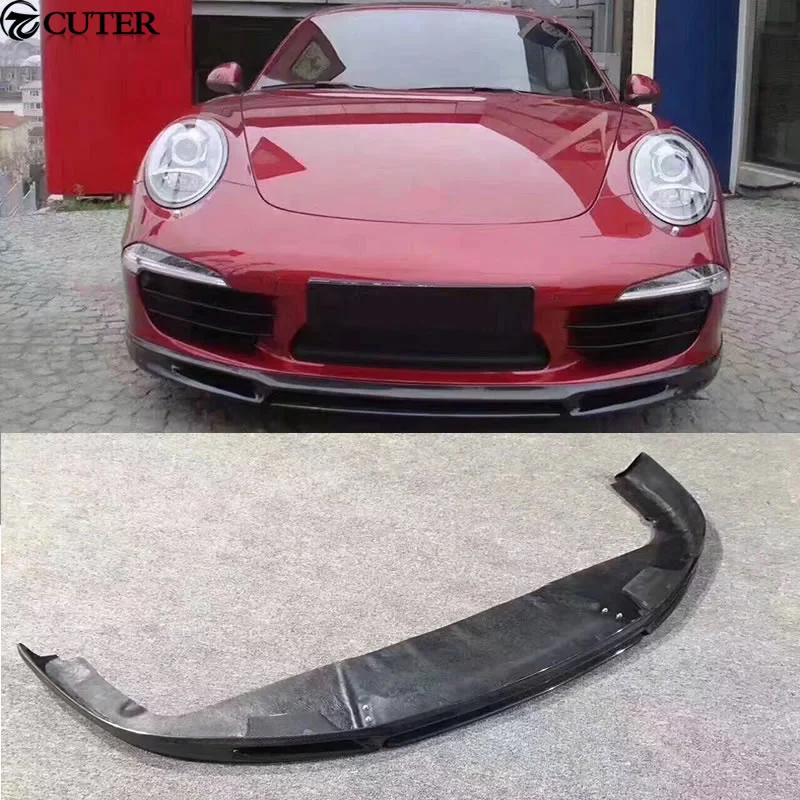 

911 991.1 Carbon Fiber Front Bumper Lip Rear Bumper Diffuser Side Skirts for Porsche 911 Carrera 991 Gt3 12-15