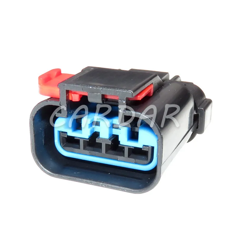 1 Set 4 Pin 54200413 54200409 Automotive Cable Wiring Harness Connector AC Assembly Socket Plug With Pins Terminals