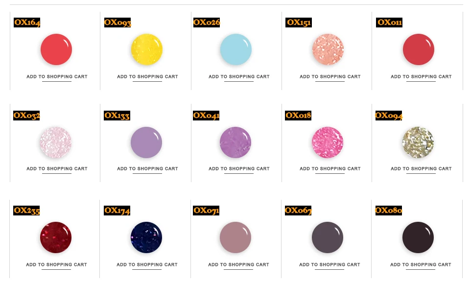 OXXI 8ml Semi-Permanent Nagellack 60 Farben Semipermanenter Nagellack Maniküre UV-Gel Emaille Abziehbarer Lack Hybrid Gellac Neu – Detail 1