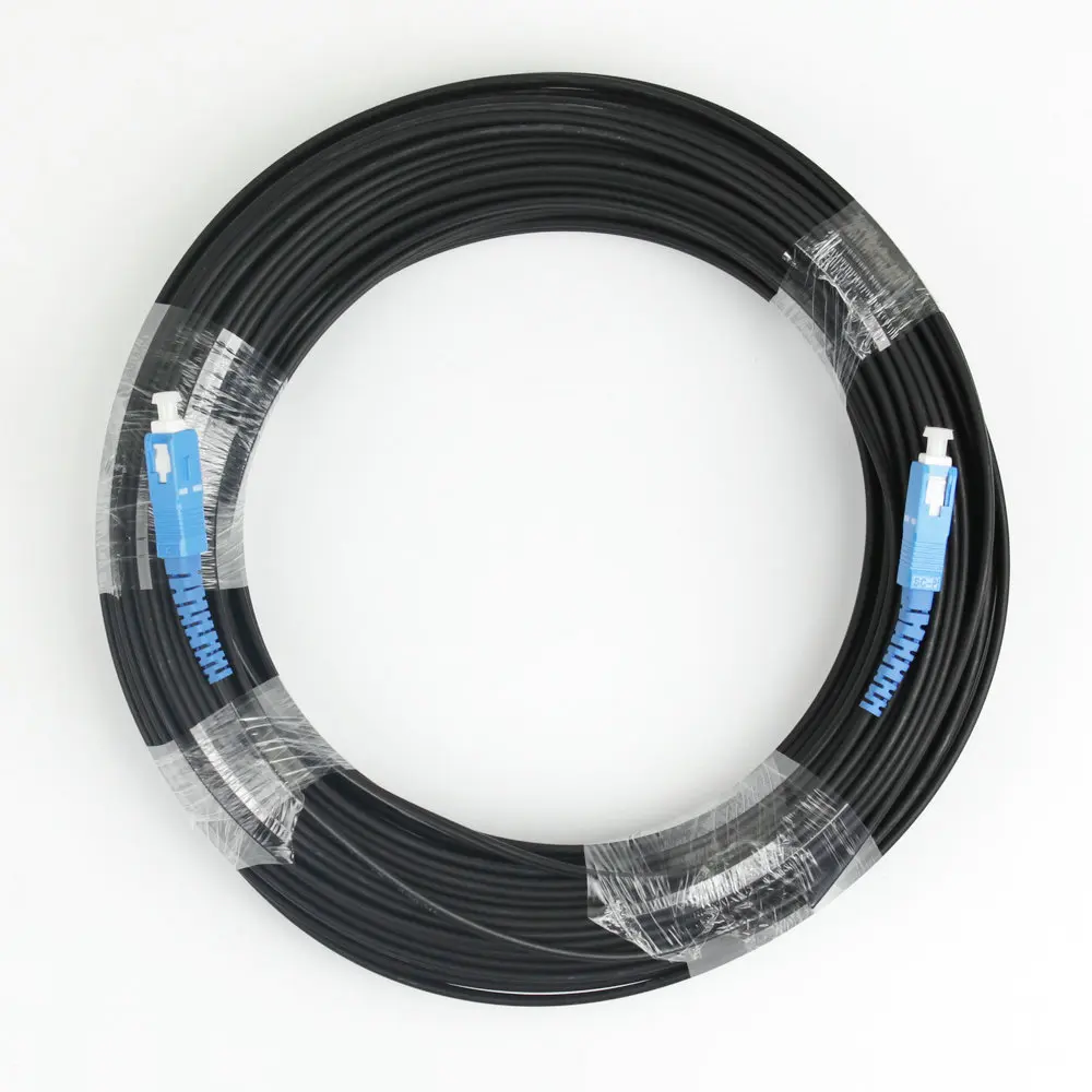 

Indoor SC/UPC-SC/UPC,200Meters 3.0mm,Singlemode 9/125,Simplex, Optical Fiber Patch Cord Cable,SC to SC