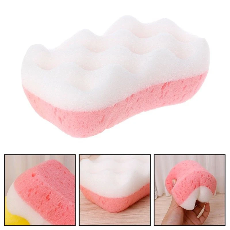 Skin Care Bath Sponge Absorbs Water Body Scrubber Shower Massage Bathing Brush