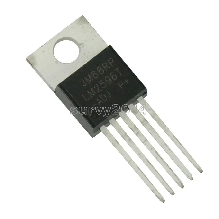 5PCS LM2596T-ADJ TO220 LM2596 TO-220 LM2596T LM2596 2596T-ADJ New original