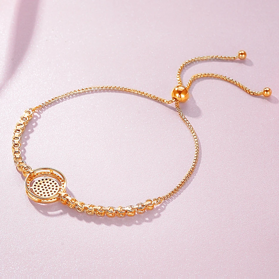 KALETINE 925 Sterling Silver Evil Eye Bracelet Blue Zircon Tennis Bracelet Rose Gold Fashion Woman Bracelets Luxury Brand