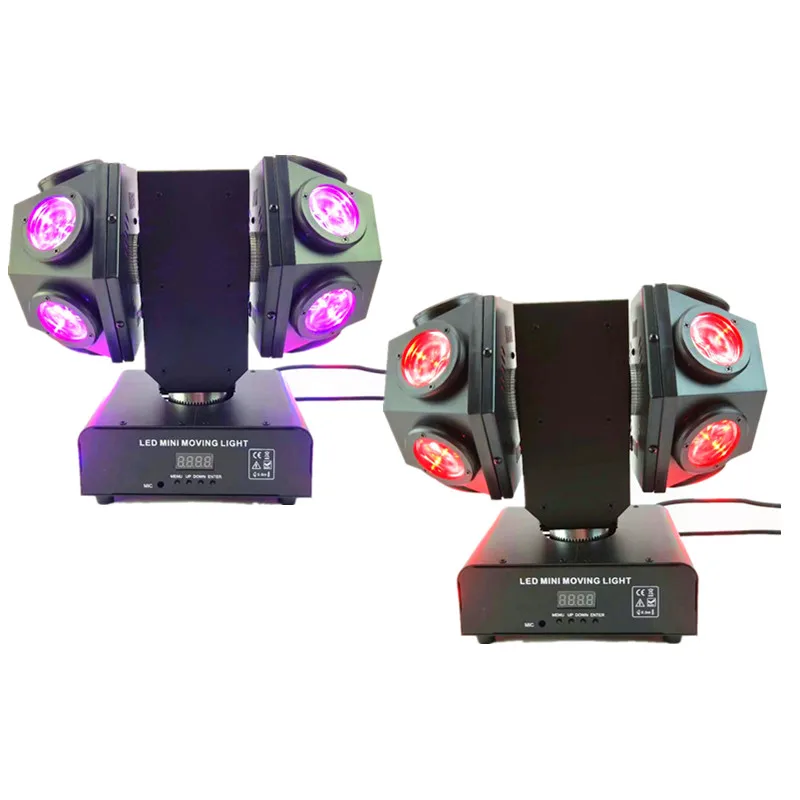 

2pcs/lot 12x10W RGBW Beam Double Arms LED Moving Head Light /DJ Disco Beam Effect Football Lights/LED Double Head Rotating Light