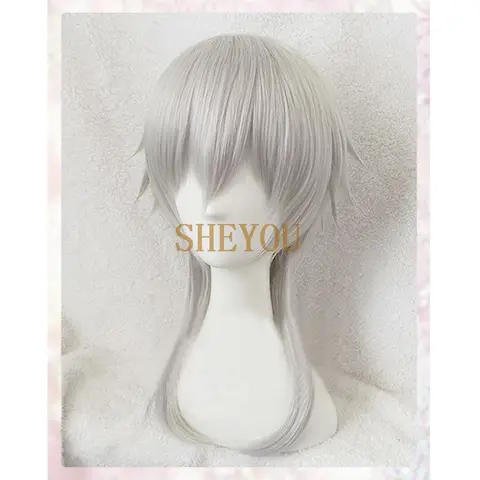 टूकेन रैनबू ऑनलाइन त्सुरुमारु कुनिनागा विग कॉसप्ले एनीमे साइको पास माकिशिमा शोगो हीट रेसिस्टेंट हेयर विग + विग कैप 8 best sales टूकेन रैनबू कॉसप्ले - №8