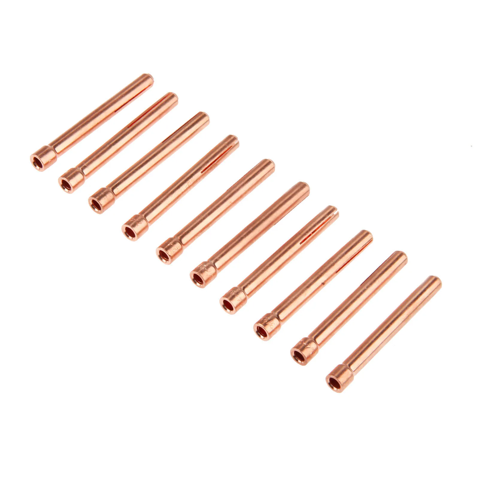 10pcs/kit 3/32 "10N24 punte per pinze TIG adatte per WP17 18 26 serie di torce per saldatura TIG Miller Diamondback DB17 18 e DB26 torce