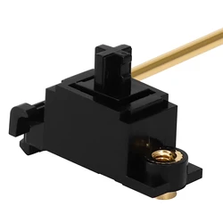 DUROCK Preto Ouro V2 Parafuso Estabilizador PCB Mount Espaço Bar Estabilizadores 2u 6.25u 7u Fios Banhado A Ouro