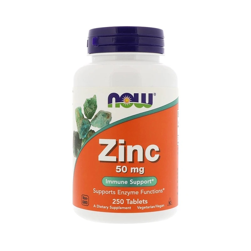 Zinc 50 mg Lmmune Support Supports Enzyme Functions 250 Tablets