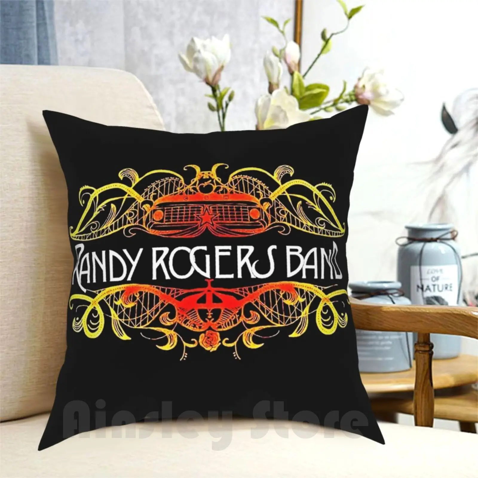 Randy Rogers Band Is An American Country Music Band Pillow Case Printed Home Soft DIY Pillow cover Randy Rogers Band Is An