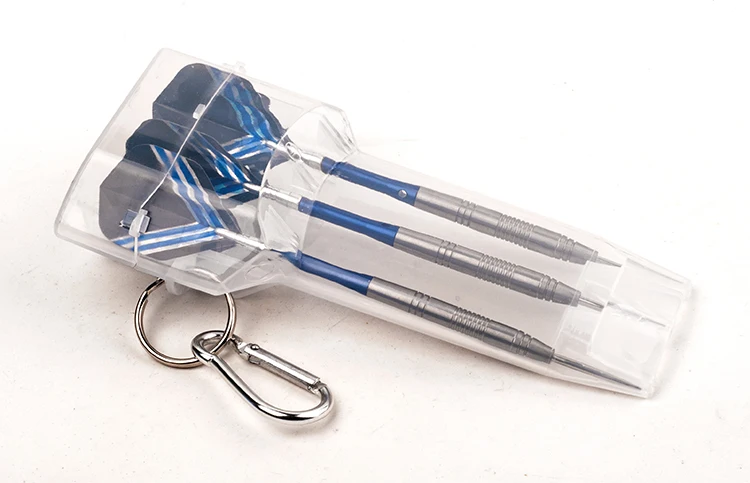 High Quality Transparent Plastic Darts Case Big Size Plastic Dart Box Dardos Case darts professional Accessories 7 Colors