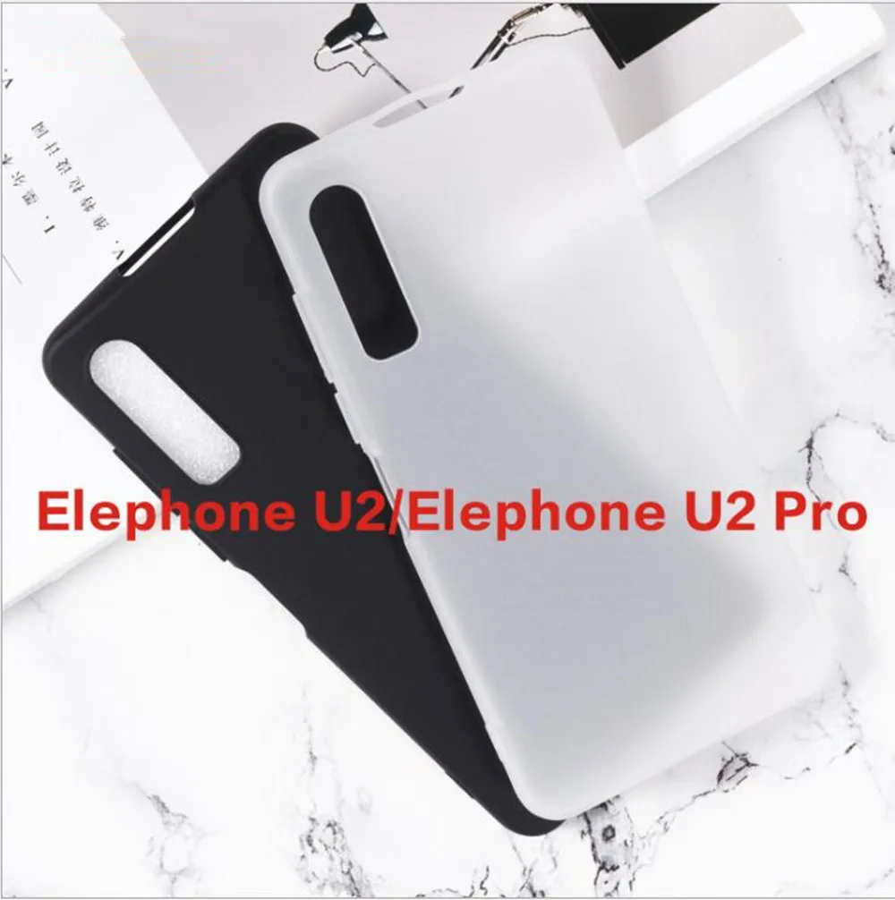 Phone Case For Elephone U2 Cases Anti-knock Soft TPU Case For Elephone U2 Pro Anti Skid Silicone Protection Back Cover Capa