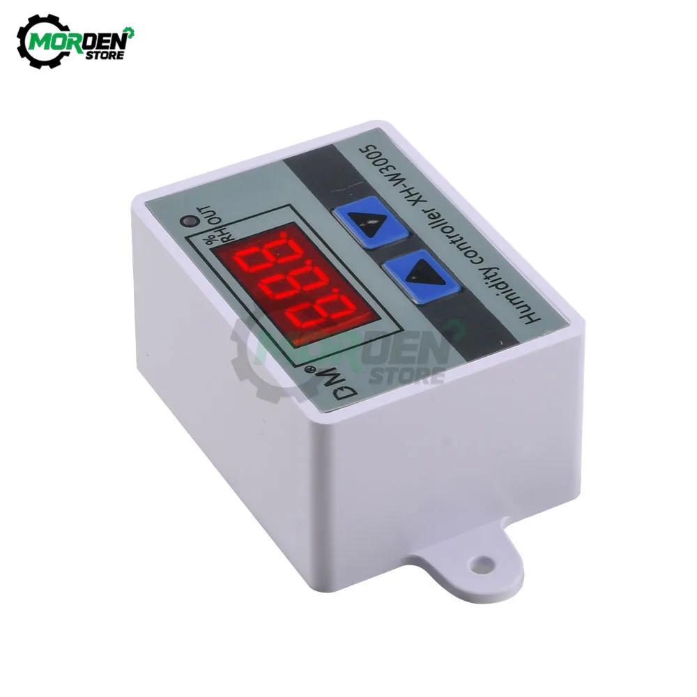 Imagem -03 - Sensor de Umidade do Regulador da Tensão ac 1500110 v 10a do Relé do Controlador do Higrômetro do Medidor de Umidade de W3005 220 w Digitas Dropship