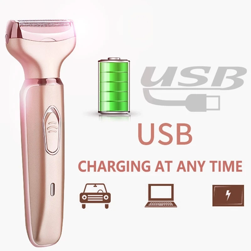 Potongan Rambut Intim Pemangkas Selangkangan Wanita Pencukur Pisau Cukur Wanita Epilator Rahasia untuk Daerah Seks Tempat Bikini Zona Rosor Kemaluan