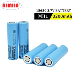 100% Original 3.7V 18650 MH1 3200mah Lithium Rechargeable Battery For  Drone Power Tools Flashlight Power Tools 10A Discharge