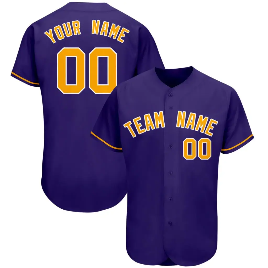 

Custom Baseball Jersey,Customize Your Logo Team Name/Number Print Breathable Quick-dry Hip hop streetwear for Adults/Youth