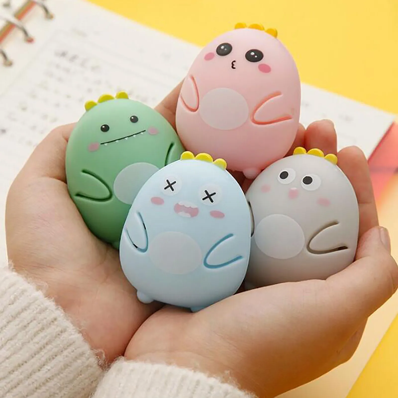 

Cute Dinosaur Handwarmer Winter Heater Portable Mini Hand Warmer Self-Heating Core Hand Warmer Handy Warming Warm Baby Heater