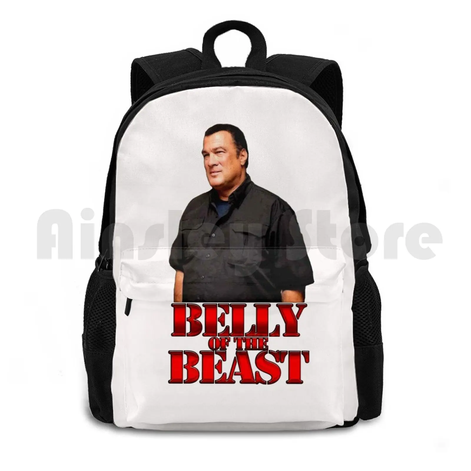 

Steven Seagal-Belly Of The Beast Outdoor Hiking Backpack Riding Climbing Sports Bag Seagal Steven Seagal Cult Movie Belly Of