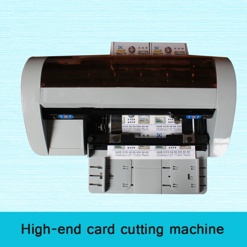 Automatic Card Cutting Machine Automatic Grinding Horizontal Vertical Cutting Business Name Card Cutter Electric Paper Trimmer